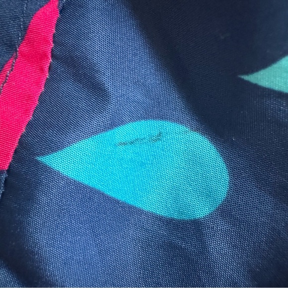 Cherokee Raindrops Windbreaker Jacked Hooded Full Zip Lightweight Girls 7/8 M - Picture 6 of 6